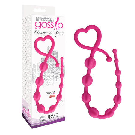 Gossip Hearts N Spurs Silicone Magenta - Casual Toys