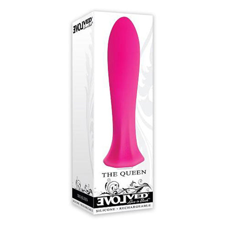Evolved The Queen 20 Speeds and Functions USB Rechargeable Cord Included Silicone Waterproof - Casual Toys