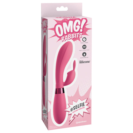 OMG! Rabbits Selfie Silicone Vibrator - Casual Toys