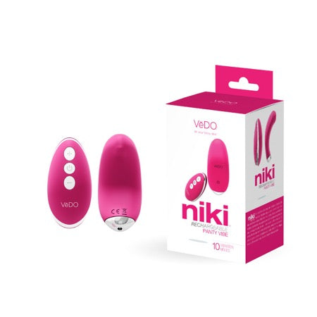 VeDo Niki Rechargeable Panty Vibe Pink - Casual Toys