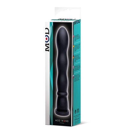 MOD Wand Silicone - Wave - Black - Casual Toys