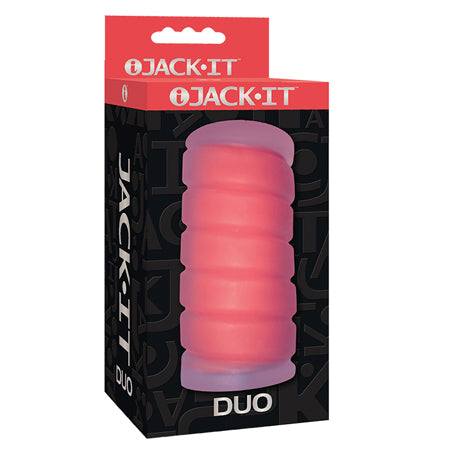 Jack-It Duo Stroker Cherry - Casual Toys