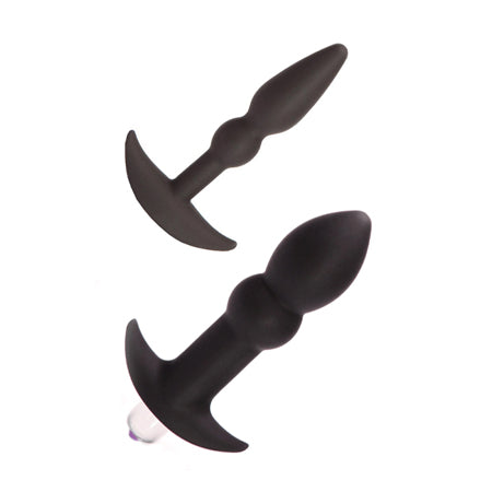 Tantus Perfect Plug Kit - Black Clamshell Packaging - Casual Toys