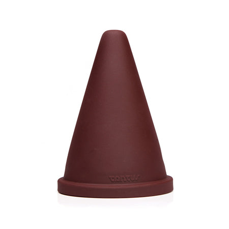 Tantus Cone Squat Firm - Oxblood (Box Packaging) - Casual Toys