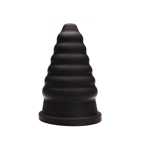 Tantus Cone Ripple - Black (Box Packaging) - Casual Toys