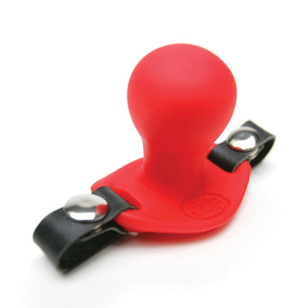 Tantus Beginner Ballgag - Red-Black (Clamshell Packaging) - Casual Toys