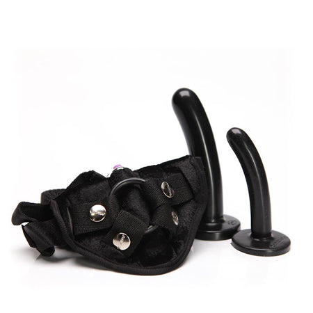 Tantus Bend Over Beginner Kit - Black - Clamshell - Casual Toys