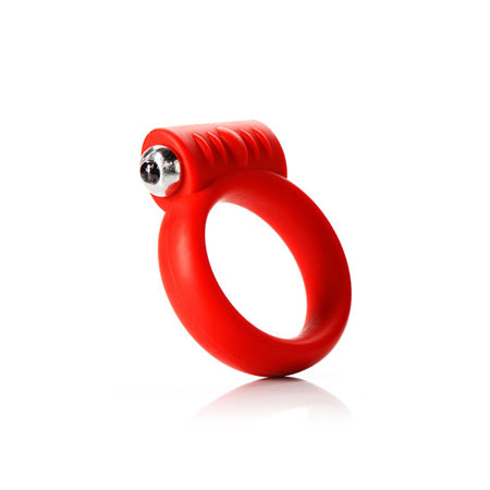 Tantus Vibrating C- Ring 2" - Red - Casual Toys