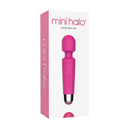 Mini Halo Wireless Wand 20X Silicone Pink Pink - Casual Toys
