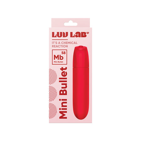 Luv Lab MB58 Mini Bullet Silicone Red - Casual Toys