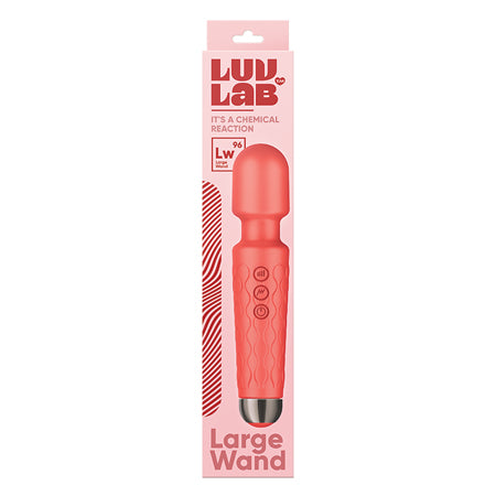 Luv Lab LW96 Large Wand Silicone Coral - Casual Toys