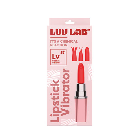 Luv Lab LV57 Lipstick With 3 Silicone Heads Light Pink - Casual Toys