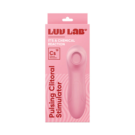 Luv Lab CS19 Pulsing Clit Stimulator Silicone Light Pink - Casual Toys