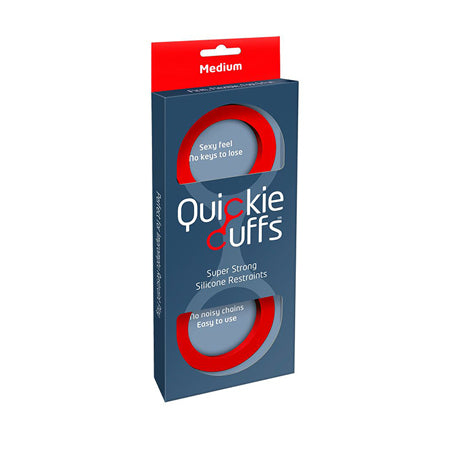 Quickie Cuffs Medium Red - Casual Toys