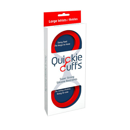 Quickie Cuffs Large Red - Casual Toys