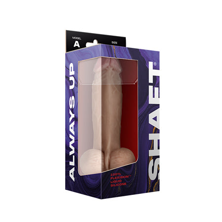 Shaft Model A Liquid Silicone Dong With Balls 8.5 in. Pine - Casual Toys