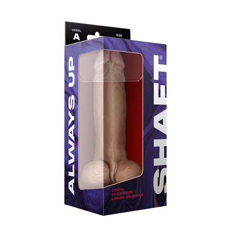 Shaft Model A Liquid Silicone Dong With Balls 9.5 in. Pine - Casual Toys
