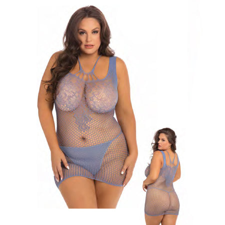 Absolutist Lace And Net Dress - Casual Toys