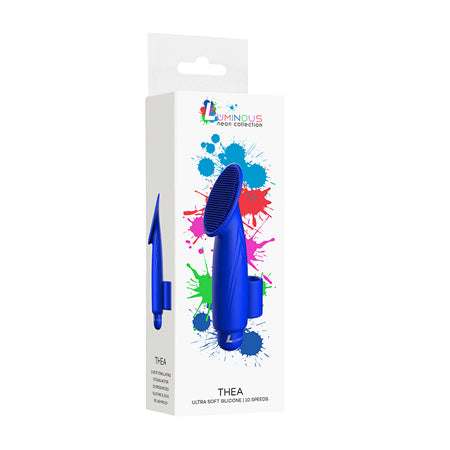 Luminous Thea ABS Bullet With Silicone Sleeve 10 Speeds Royal Blue
