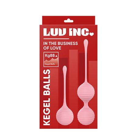 Luv Inc Kg88 Kegel Balls Set Light Pink - Casual Toys