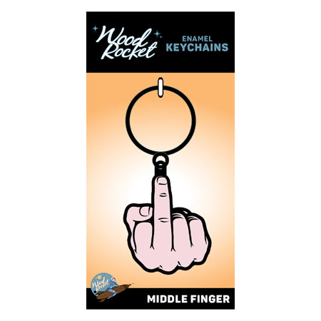 Sex Toy Keychain Middle Finger