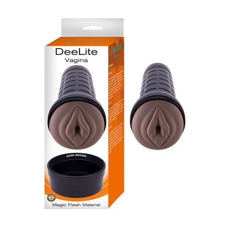 DeeLite Vagina Dark Brown - Casual Toys