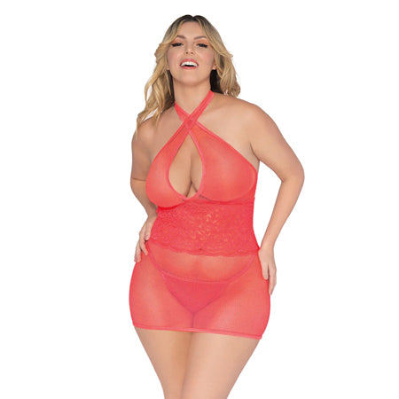 DG Chemise & G-String Coral Queen - Casual Toys