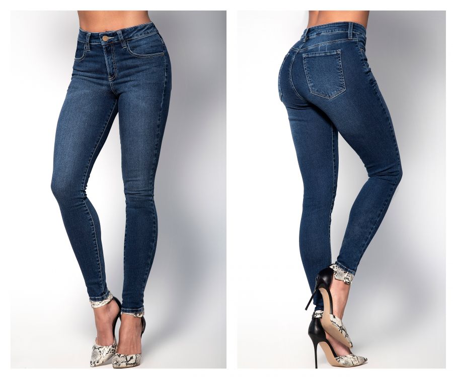 Classic Butt-Lifting Blue Jeans - Casual Toys