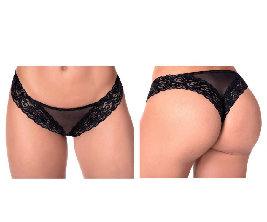 Lace and Mesh Panty - Casual Toys