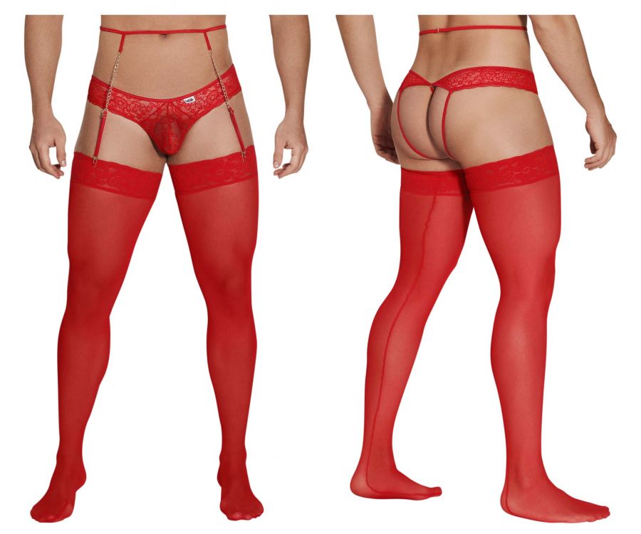 Lace Garter-Jockstrap Outfit - Casual Toys