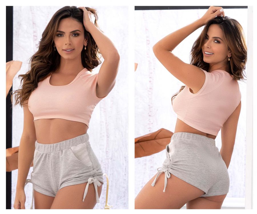 Two Piece Pajama Set. Top and Shorts - Casual Toys