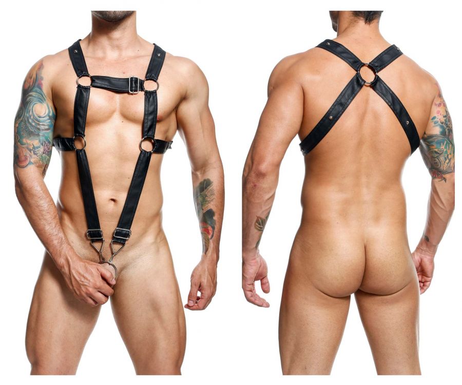 DNGEON Cross Cockring Harness - Casual Toys