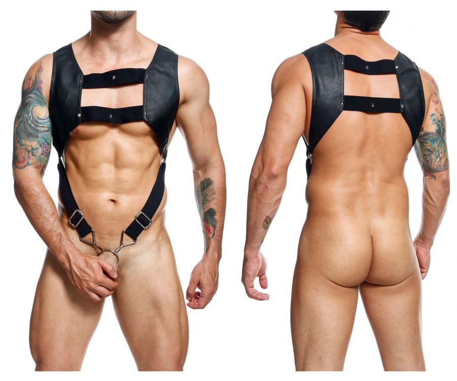 DNGEON Croptop Cockring Harness - Casual Toys